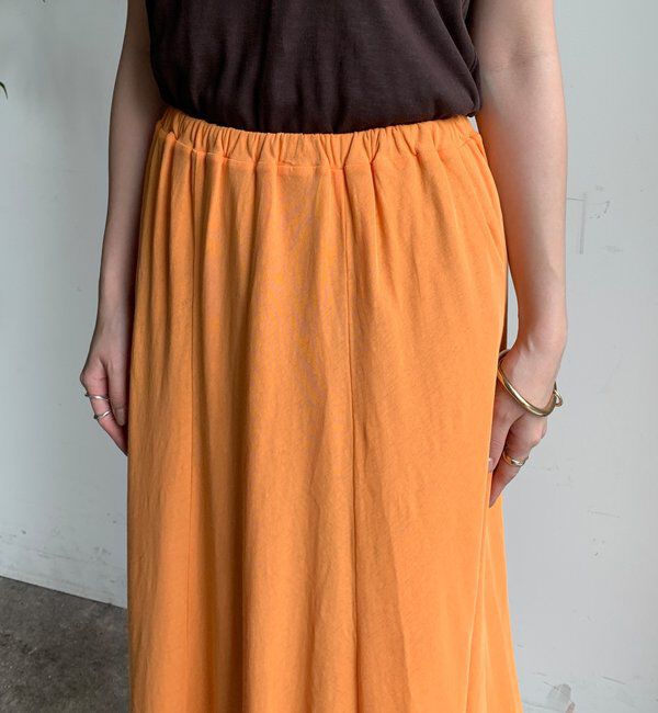  「【夏も快適！】ドライタッチカットフレアスカート」|スカート|