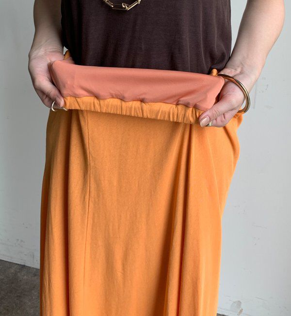  「【夏も快適！】ドライタッチカットフレアスカート」|スカート|