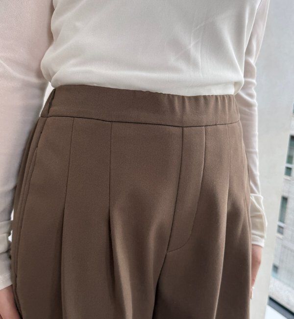  「裏起毛ボンディングパンツ」|チノ|