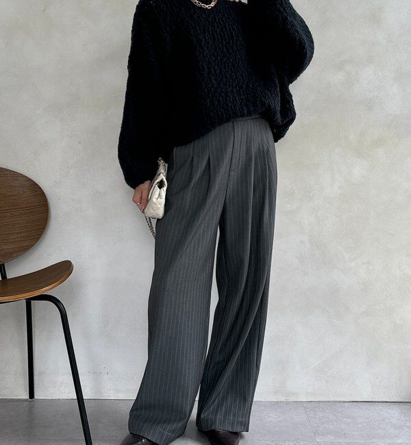  「裏起毛ボンディングパンツ」|チノ|