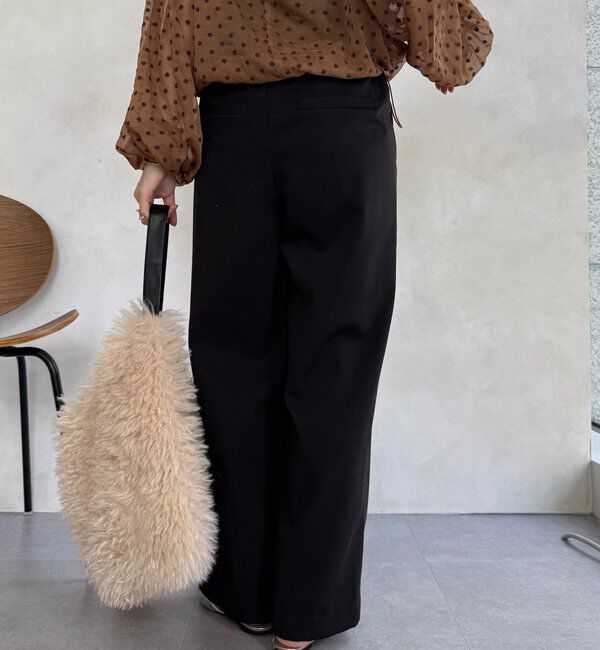  「裏起毛ボンディングパンツ」|チノ|