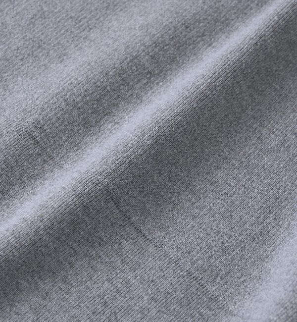  「【ロングシーズン活躍】スエットライクフーディニット」|ニット・セーター|