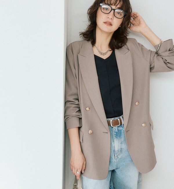  「【着回し力抜群】2wayセミシアーロンTee」|Tシャツ・カットソー|