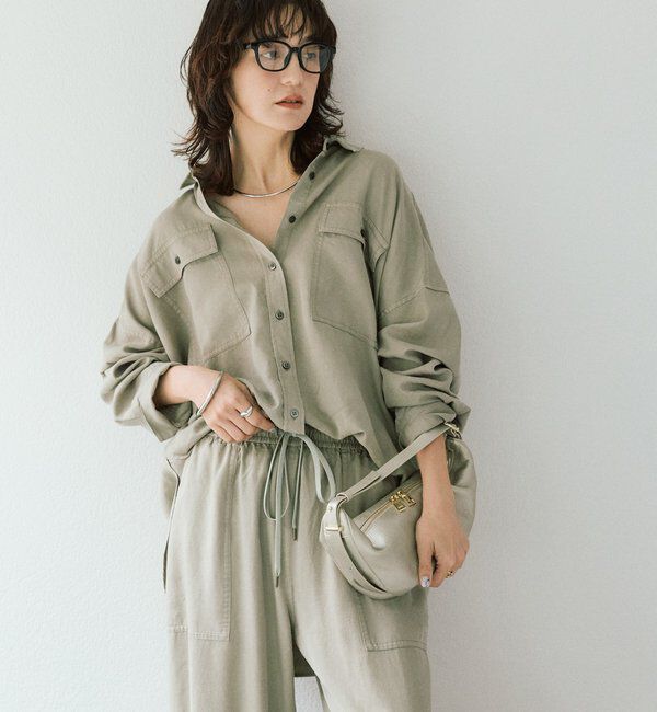  「予約【セットアップ可/新色追加】ガーメントダイワイドシャツ」|シャツ・ブラウス|