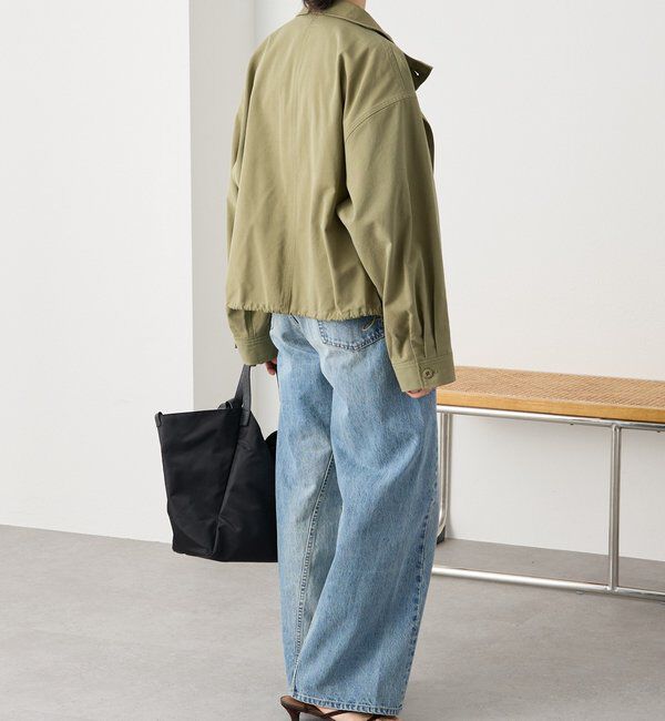  「予約【A・MONN(アモン)】addフロントナローデニム」|デニム|