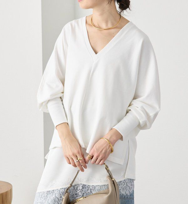  「予約【抜け感】ドルマンオーバースウェット」|Tシャツ・カットソー|