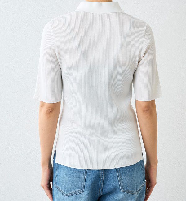  「予約【オンオフ使える】クールフィールポロニット」|ニット・セーター|