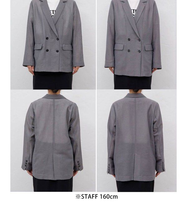  「【WEB限定】【サイズ展開あり】メッシュジャケット」|テーラードジャケット|