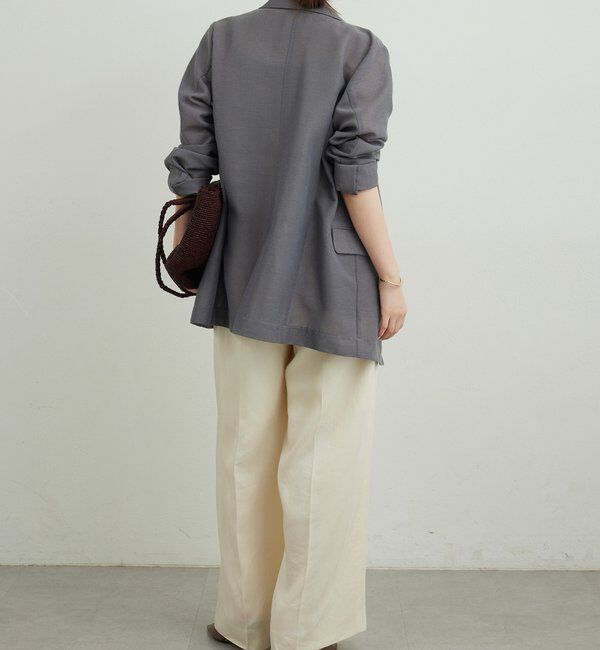  「【WEB限定】【サイズ展開あり】メッシュジャケット」|テーラードジャケット|