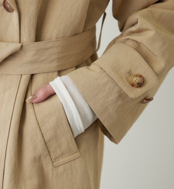  「タフタトレンチコート」|その他|