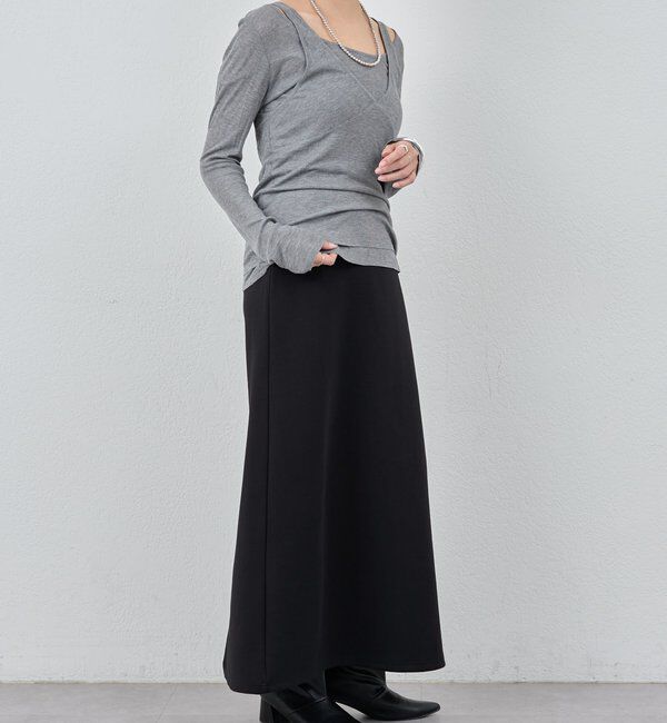  「【26SS予約】ポンチタイトスカート」|スカート|