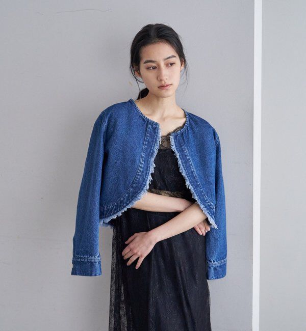  「【26SS予約】ショートデニムボレロ」|その他|