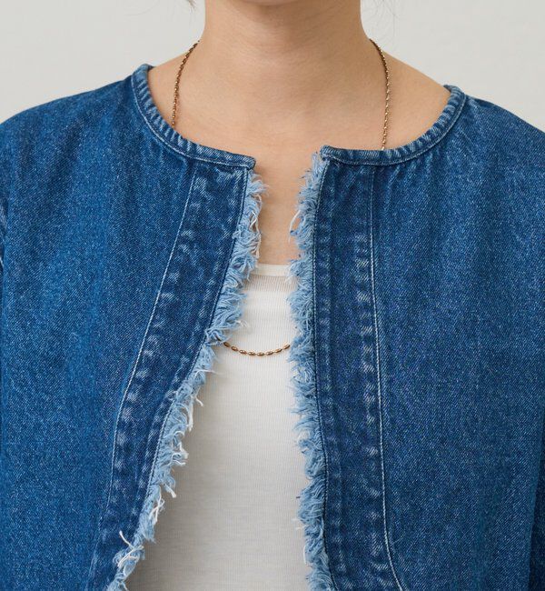  「【26SS予約】ショートデニムボレロ」|その他|