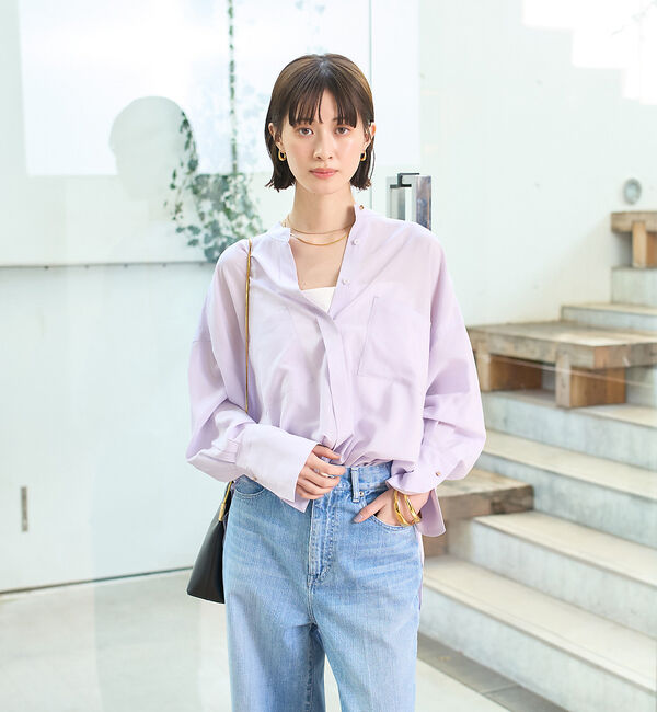 Rouge vif「NEWドルマンビッグシャツ」|シャツ・ブラウス|