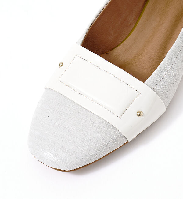 AU BANNISTER「ソフトレザー フラットパンプス」|パンプス|