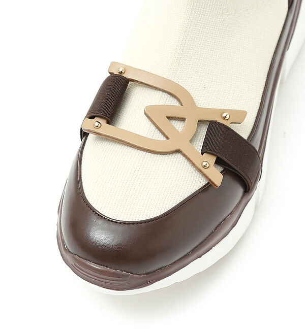 AU BANNISTER「【アイコニックシリーズ】ニットスニーカー」|スニーカー|