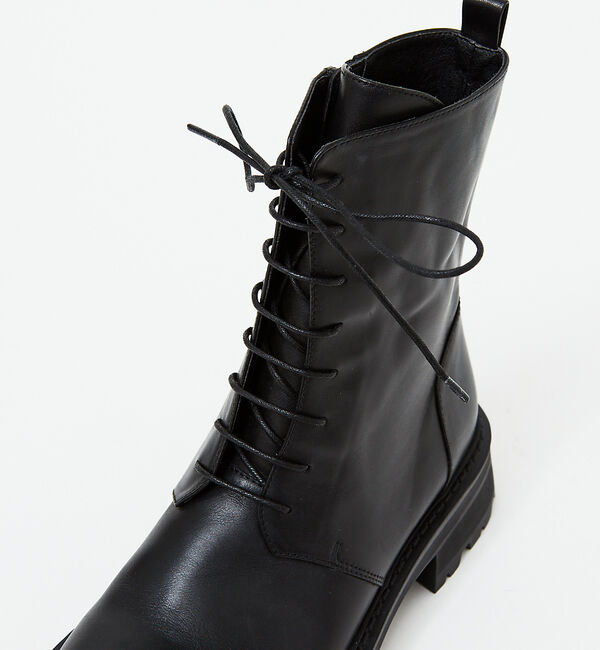 AU BANNISTER「トラックソールレースアップブーツ」|ショートブーツ|