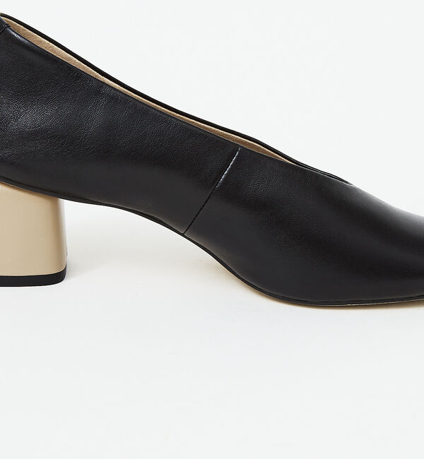 AU BANNISTER「カラーヒールソフトレザーパンプス」|パンプス|