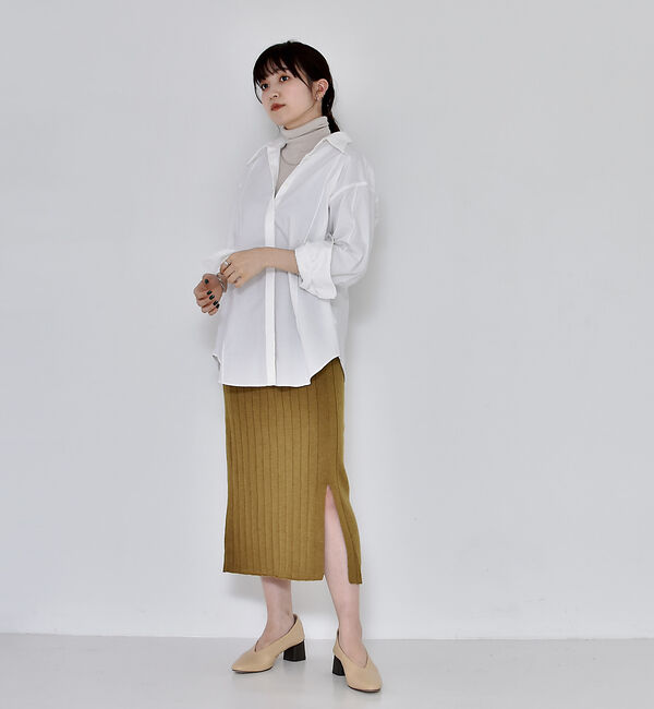 AU BANNISTER「カラーヒールソフトレザーパンプス」|パンプス|