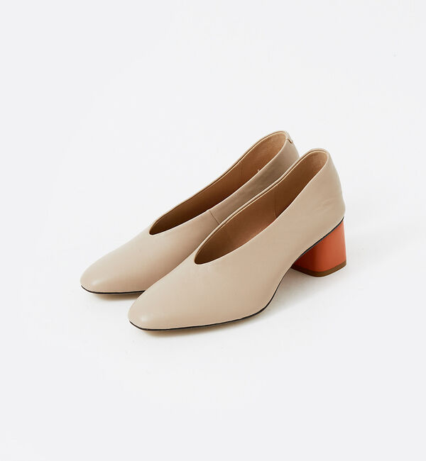 AU BANNISTER「カラーヒールソフトパンプス」|パンプス|