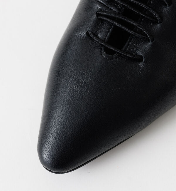 AU BANNISTER「ポインテッドトゥレースアップバブーシュ」|その他|