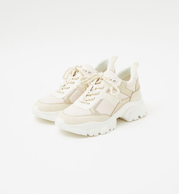 AU BANNISTER「【最高スニーカー】ダッドスニーカー」|スニーカー|オフホワイト