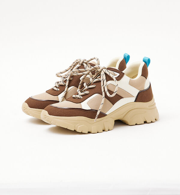 AU BANNISTER「【最高スニーカー】ダッドスニーカー」|スニーカー|ブラウン