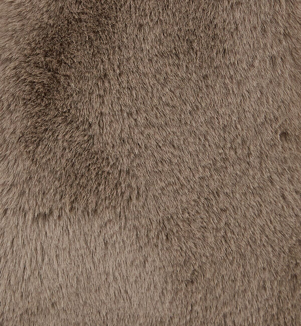 abahouse mavie「フェイクファーベスト」|ベスト・ジレ|