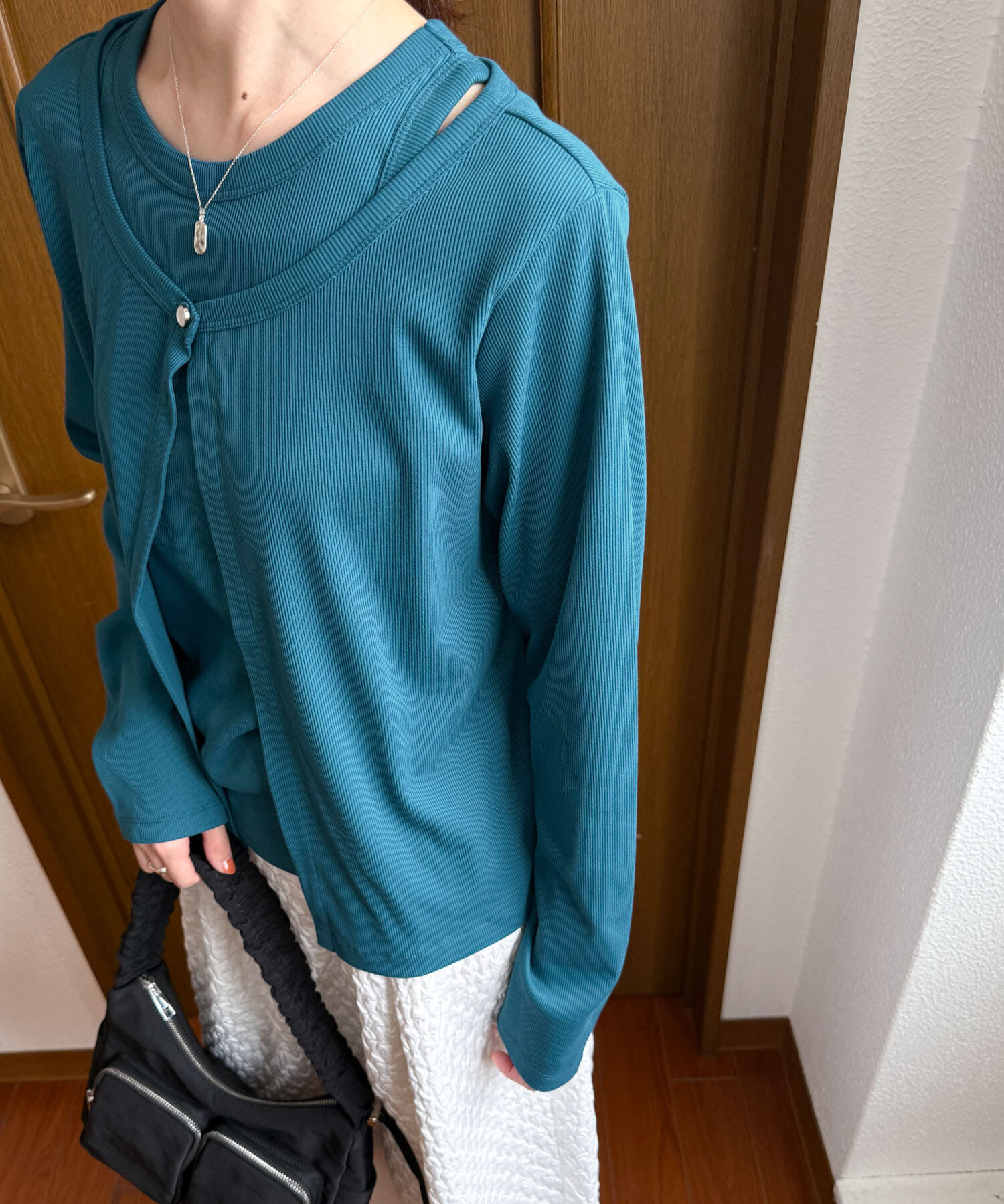 URBAN RESEARCH DOORS「アメスリタンクトップセットカーディガン」|カーディガン|