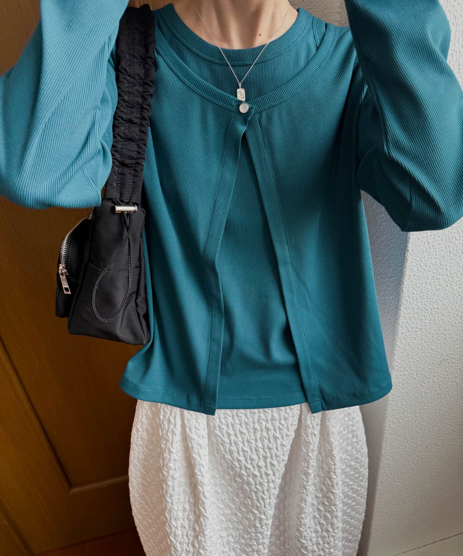 URBAN RESEARCH DOORS「アメスリタンクトップセットカーディガン」|カーディガン|