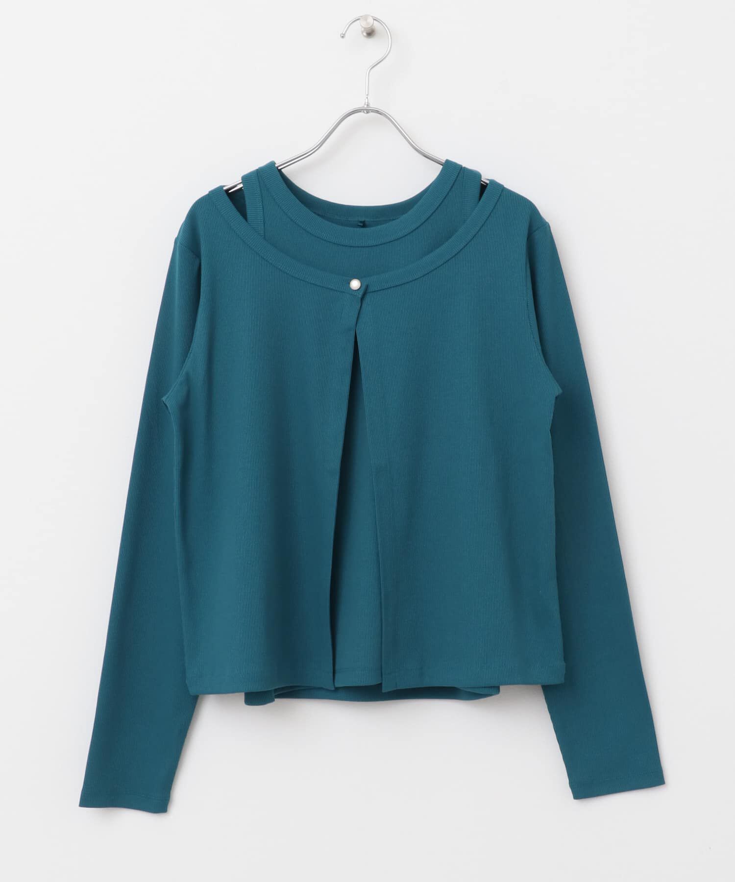 URBAN RESEARCH DOORS「アメスリタンクトップセットカーディガン」|カーディガン|