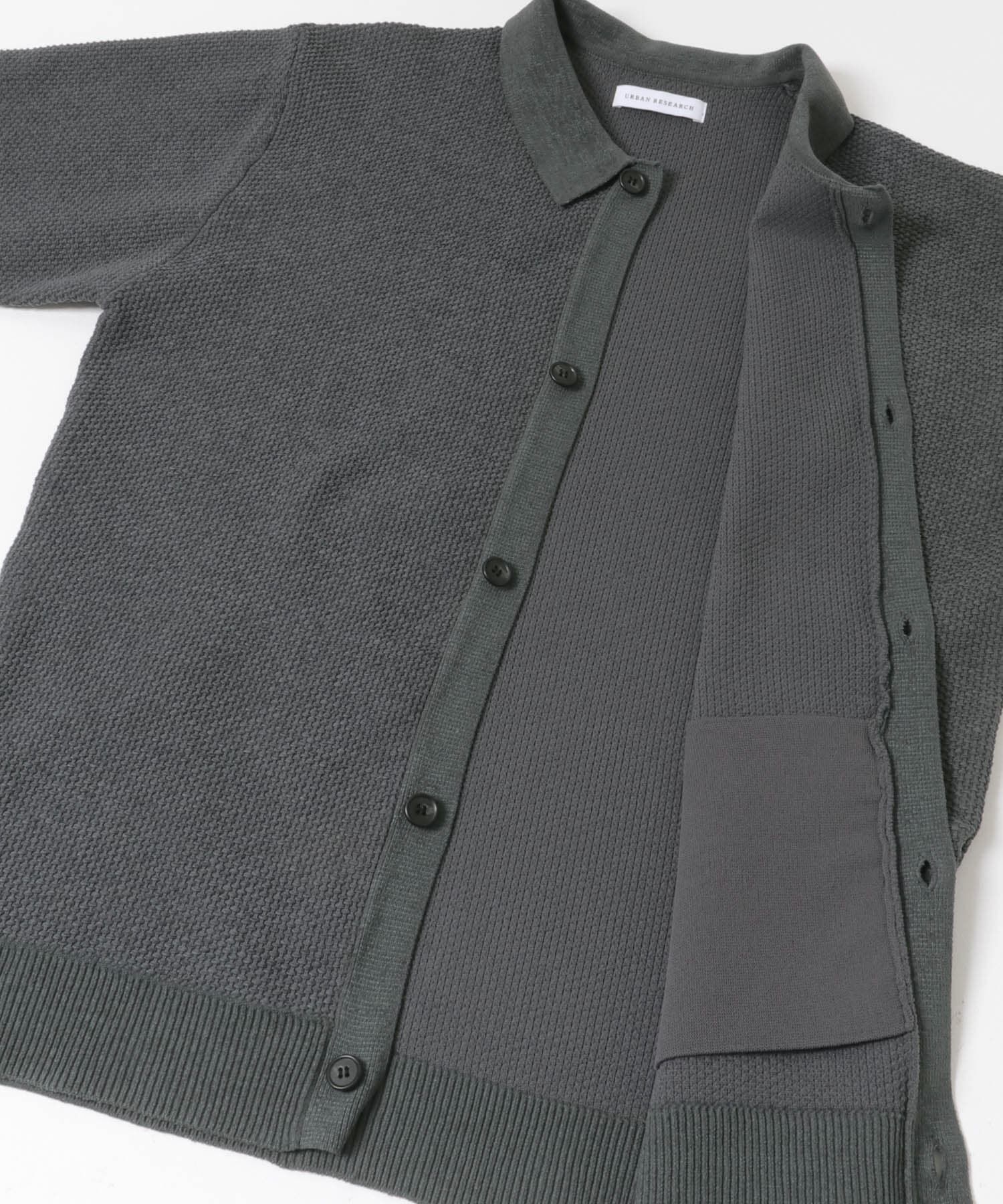 URBAN RESEARCH「モールリュクスポロカーディガン」|カーディガン|