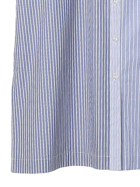 AMERICAN HOLIC「パッチワークストライプWポケットシャツワンピース」|ワンピース|