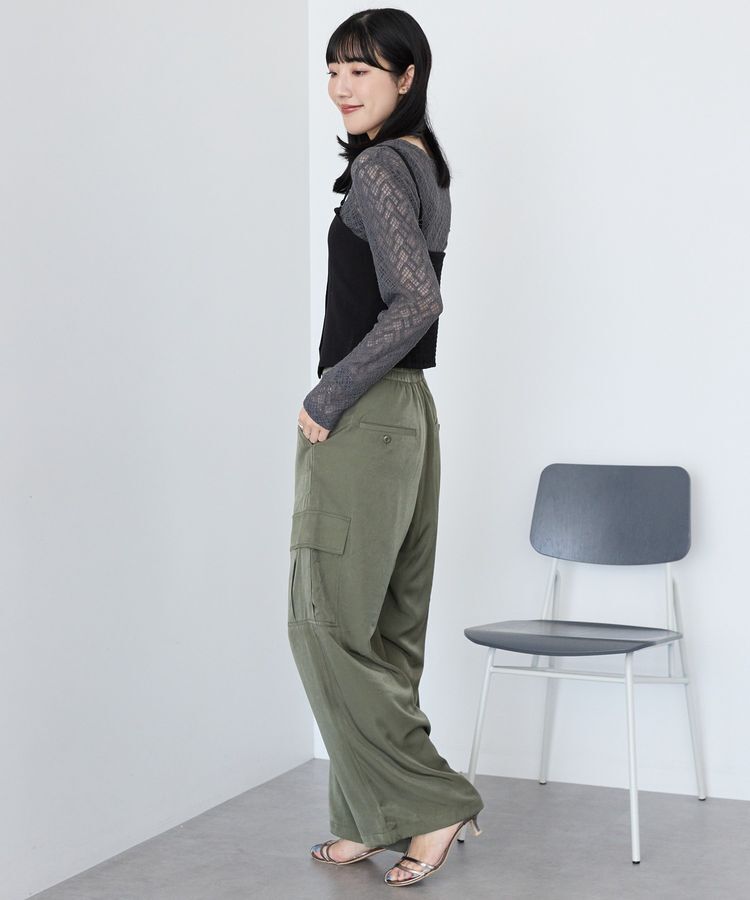 AMERICAN HOLIC「レース長袖プルオーバー」|Tシャツ・カットソー|