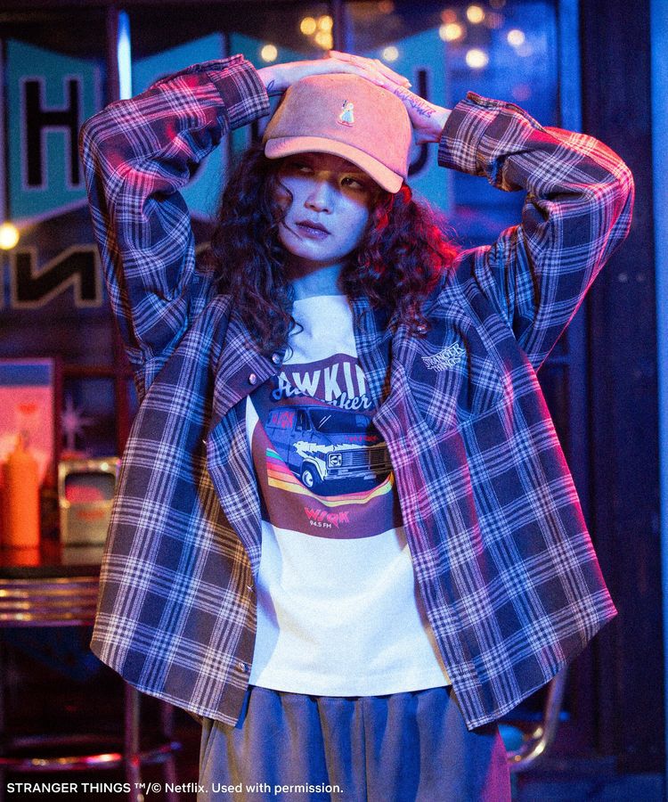 Green Parks「■STRANGER THINGS&times;MINNETONKA チェックシャツ」|シャツ・ブラウス|