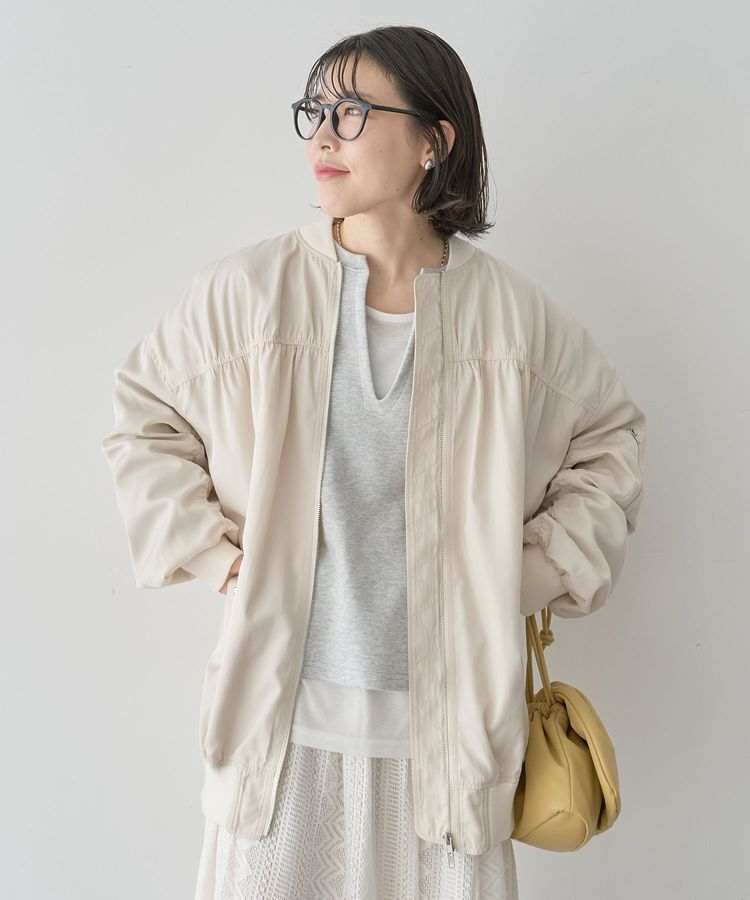 Green Parks「SET2点 深Vネック裏毛+プルオーバー」|Tシャツ・カットソー|