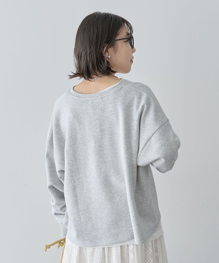 Green Parks「SET2点 深Vネック裏毛+プルオーバー」|Tシャツ・カットソー|