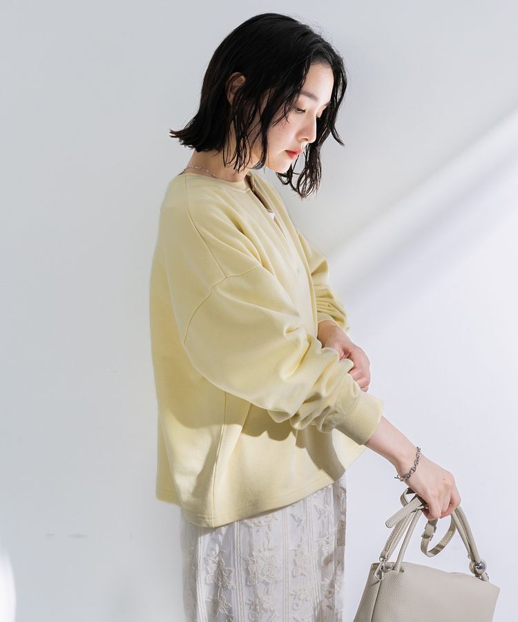 Green Parks「SET2点 深Vネック裏毛+プルオーバー」|Tシャツ・カットソー|