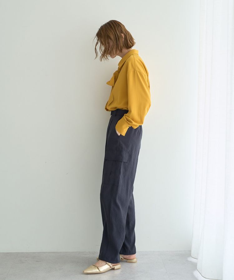 YECCA VECCA「2wayボウタイシャツ」|シャツ・ブラウス|