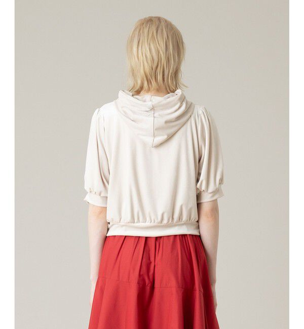 LOULOU WILLOUGHBY「【LOULOU WILLOUGHBY】ベロアプチフーディー」|パーカー|