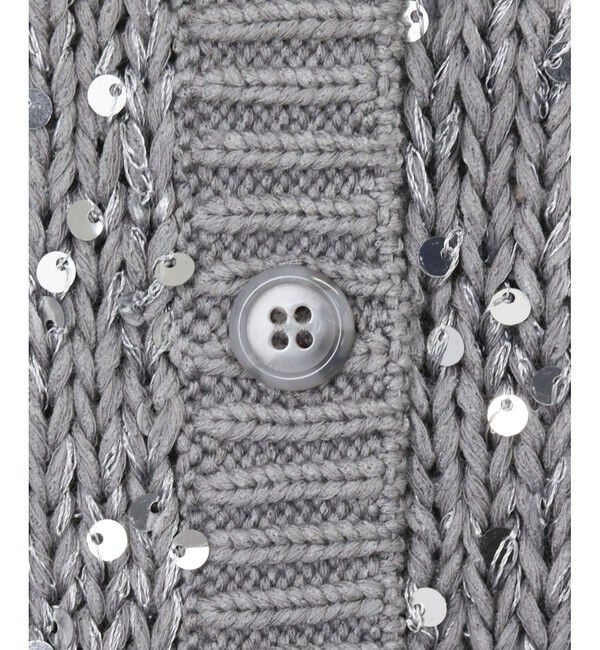 allureville「スパンコールニットジレ」|その他|