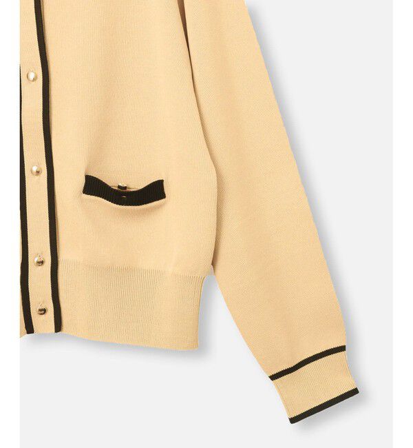 allureville「◇ ハイショクポケットクルーカーディガン」|カーディガン|