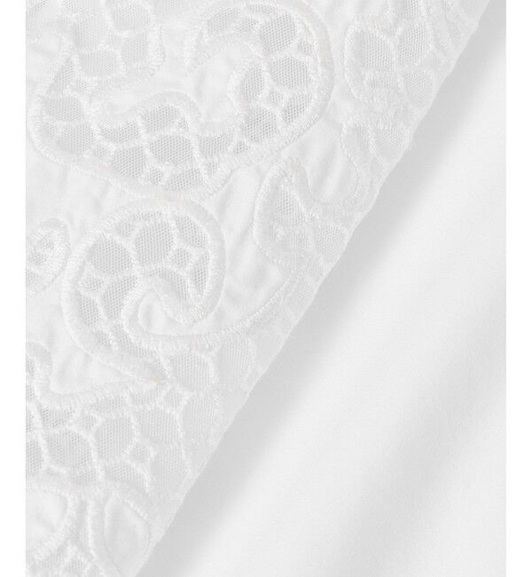 allureville「サイドエンブロイダリーシャツブラウス」|シャツ・ブラウス|