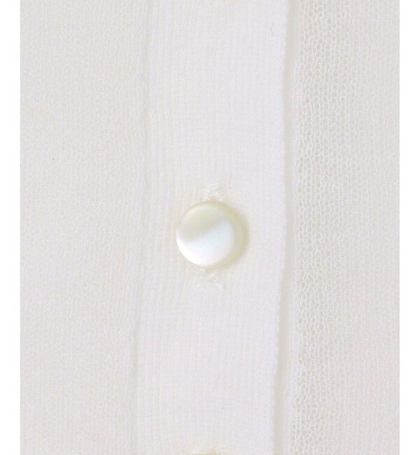 allureville「◇ シアーラミー混カーディガン」|カーディガン|