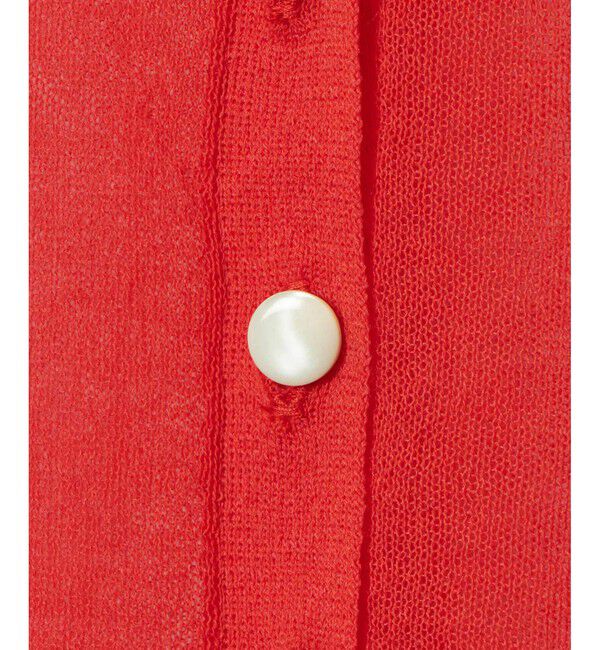 allureville「◇ シアーラミー混カーディガン」|カーディガン|