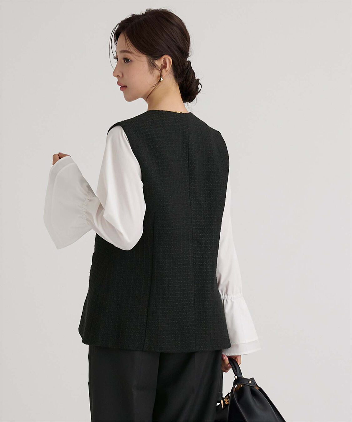 ur's「ツイードジレベスト」|ベスト・ジレ|