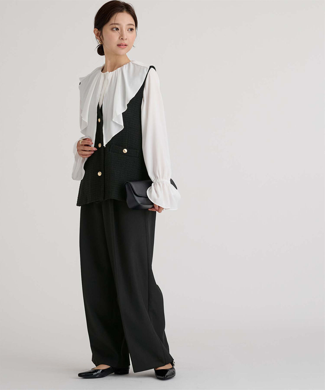 ur's「ツイードジレベスト」|ベスト・ジレ|