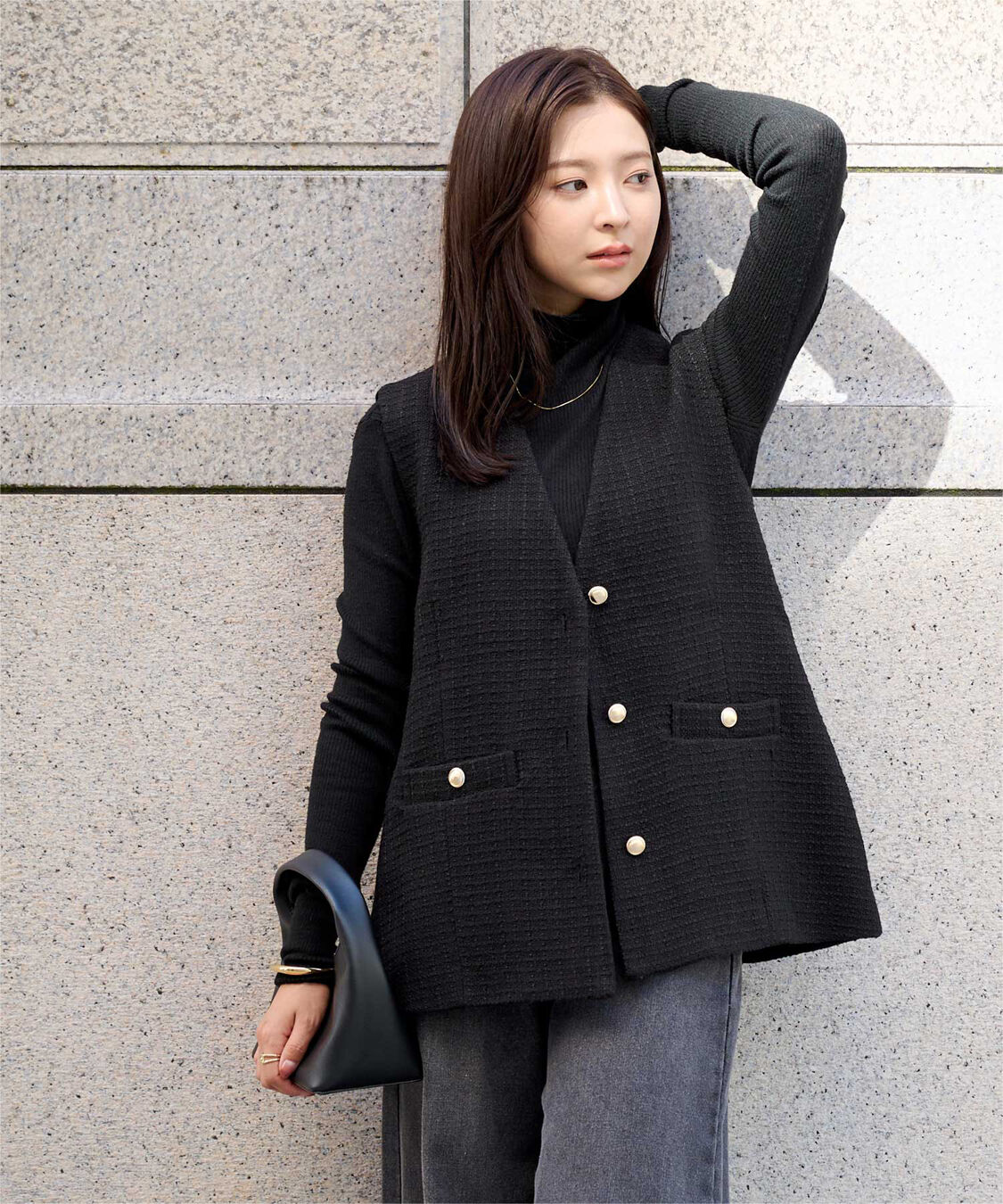 ur's「ツイードジレベスト」|ベスト・ジレ|