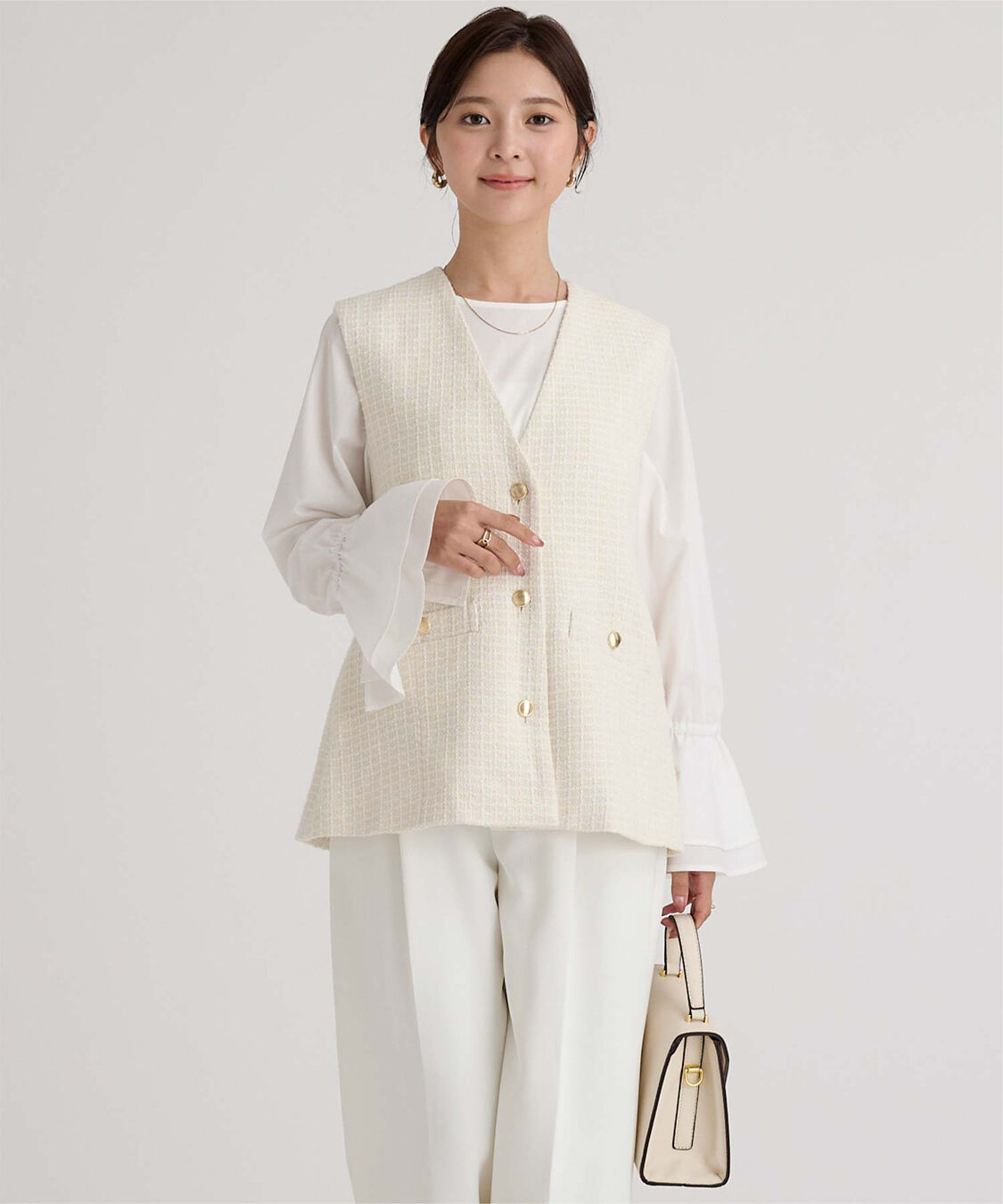 ur's「ツイードジレベスト」|ベスト・ジレ|