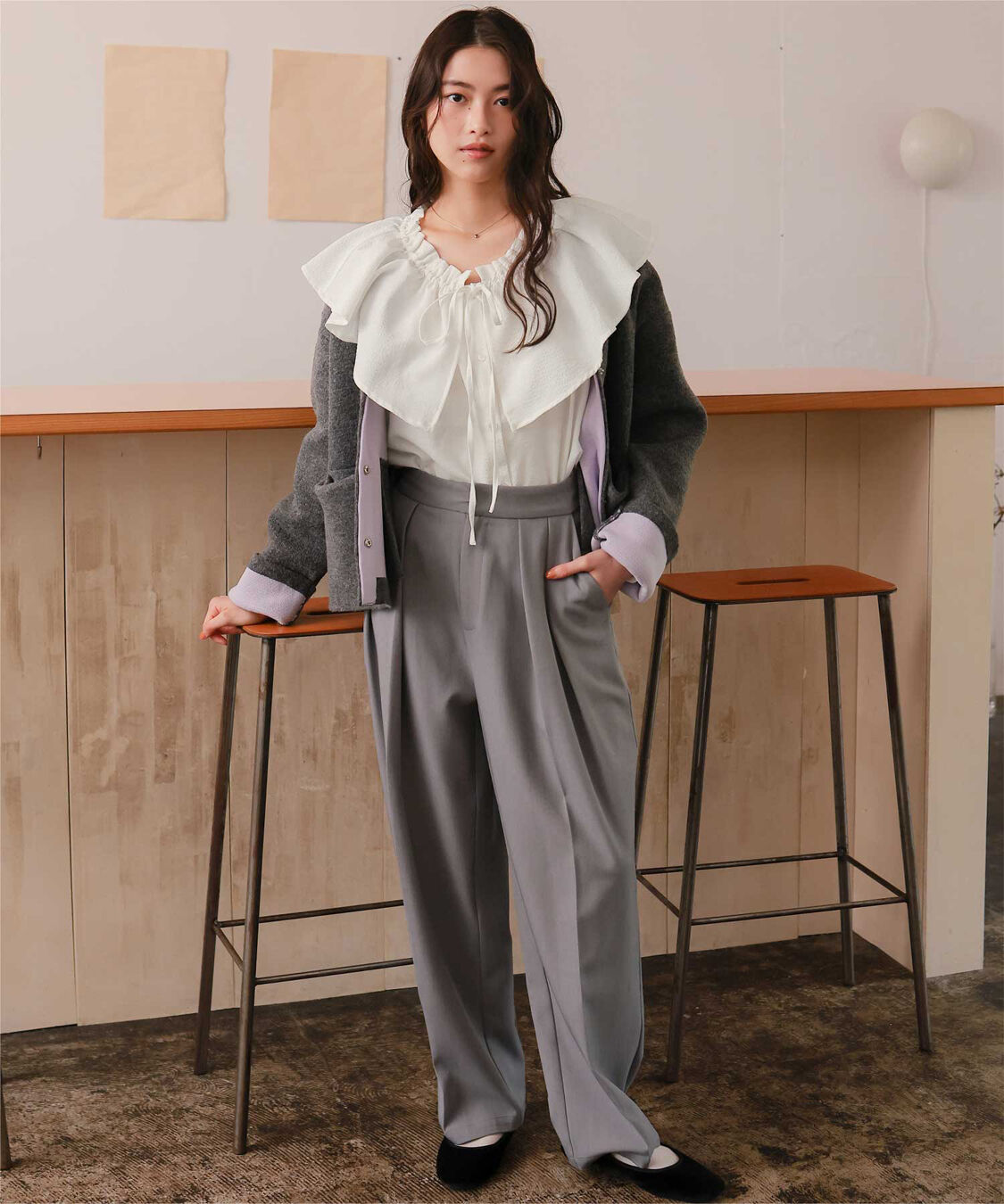 titivate「ふんわりシルエットマルチウェイブラウス」|シャツ・ブラウス|